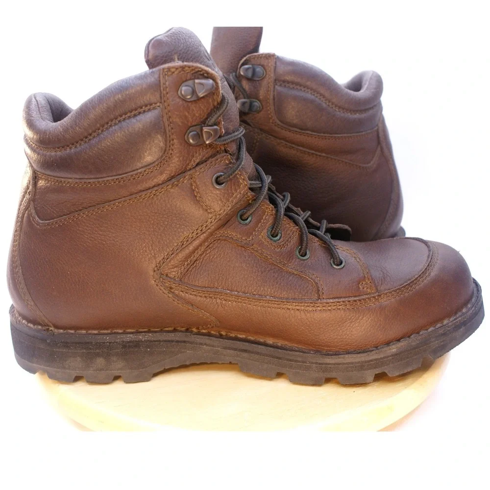 Danner Frontier‎ GTX 42541 Mens 13 D Brown Leather 6in Waterproof Hiking Boots
